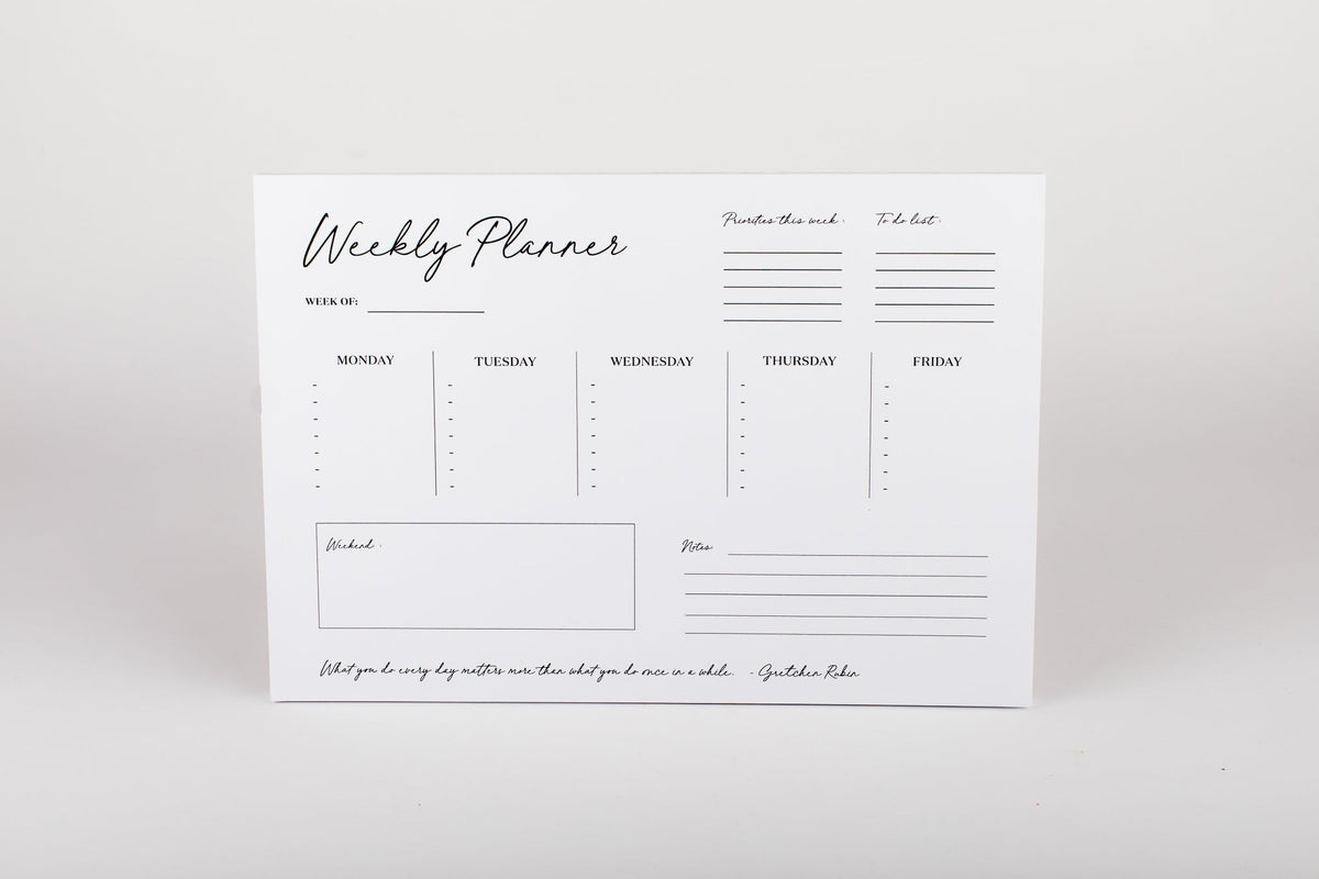 Weekly Planner