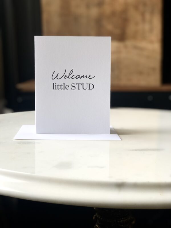Welcome Stud