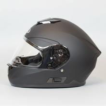 Casque de moto West Coast Leather intégral noir mat