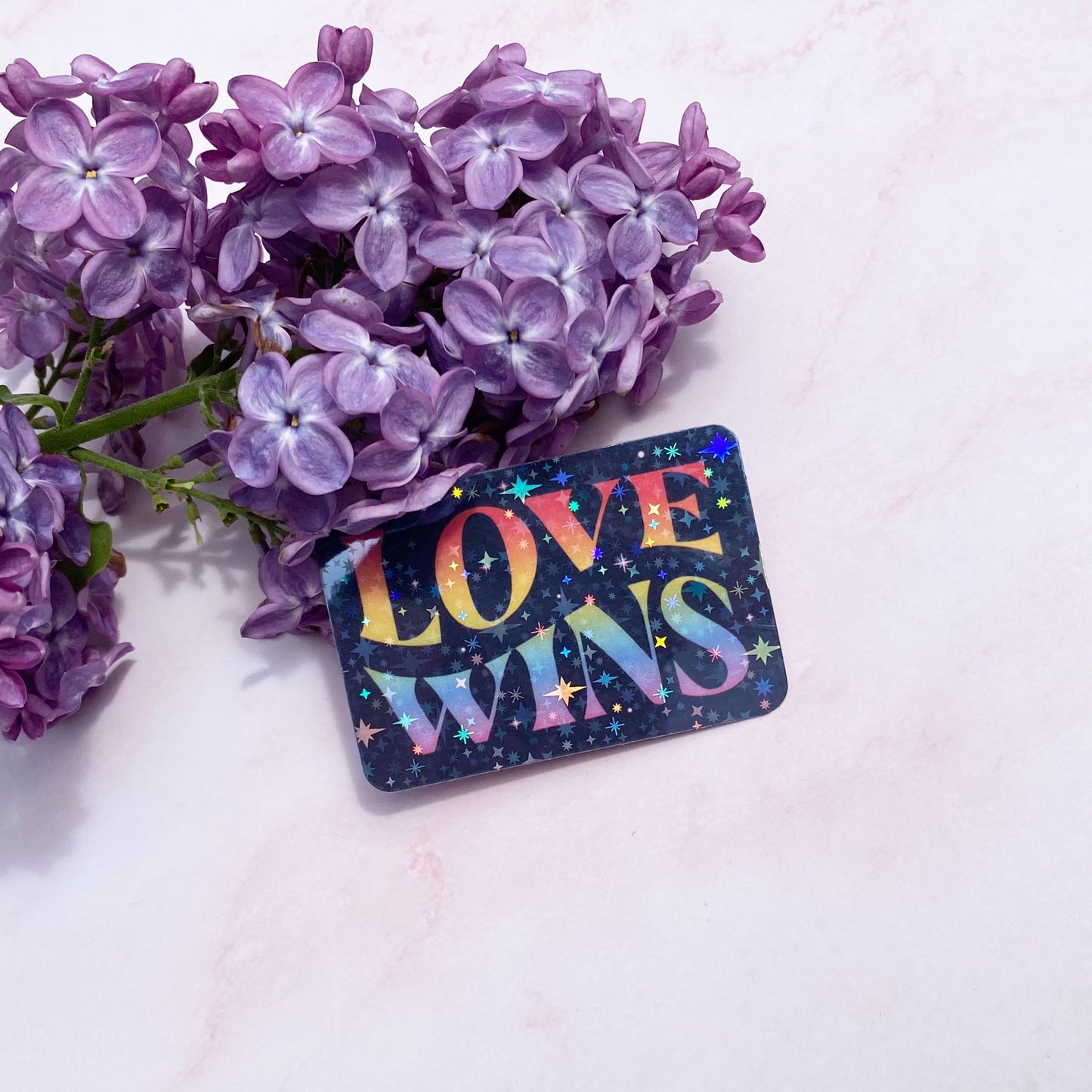 L'amour Gagne | Sticker Fierté