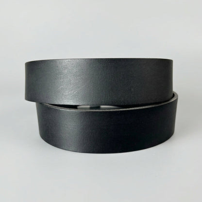 Ceinture homme en cuir grainé de buffle