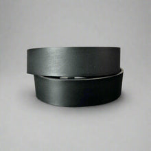Ceinture homme en cuir grainé de buffle