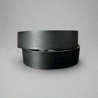 Ceinture homme en cuir grainé de buffle