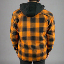 Chemise blindée pour homme avec capuche amovible