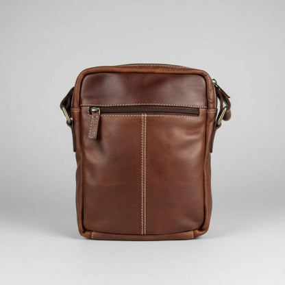 Rugged Earth Full Grain Leather Crossbody Bag