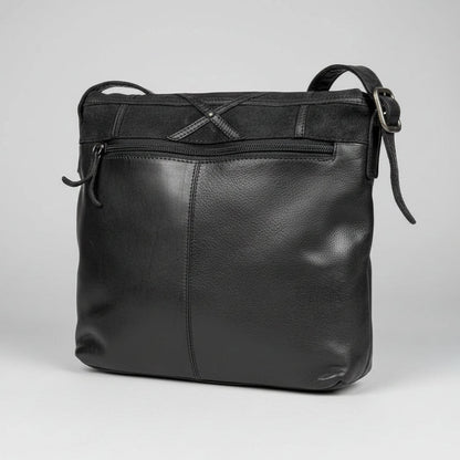 MET Women's Convertible Leather Bag, Foldover Design