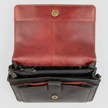 Sac besace en cuir Derek Alexander Half Flap Organizer