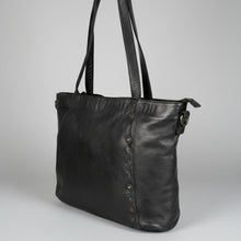 Sac à main en cuir MET pour femmes. Sac fourre-tout à doubles poignées