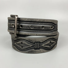 Keldon Men's Grain Leather Embossed Belt with Removable Buckle