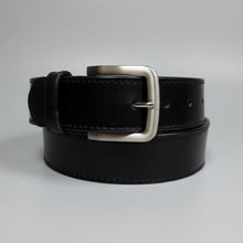 Ceinture de voyage pour homme en cuir pleine fleur avec poche intérieure zippée secrète