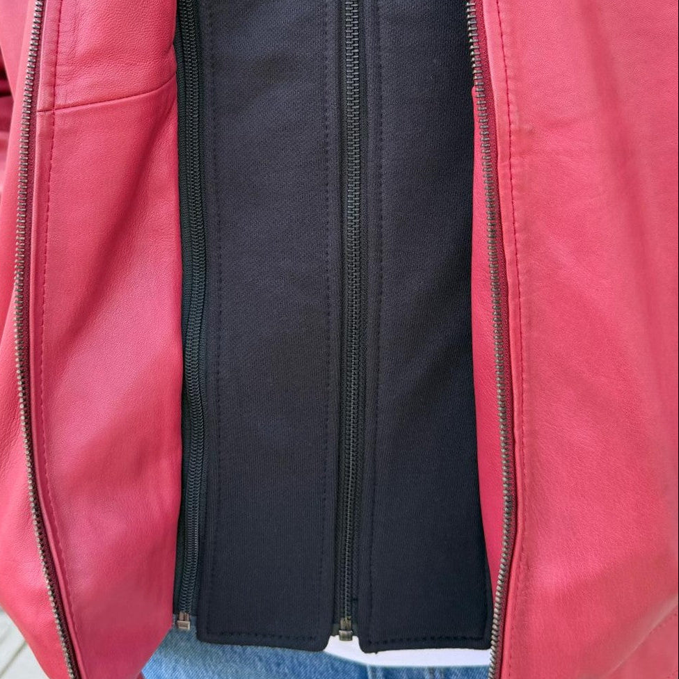 Blouson en cuir d'agneau Alvin pour homme BOL avec capuche amovible