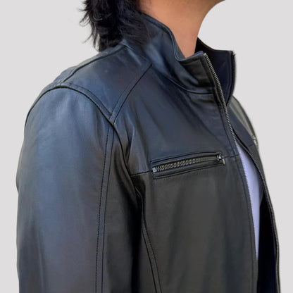 Blouson Bomber Homme en Cuir d'Agneau BOL