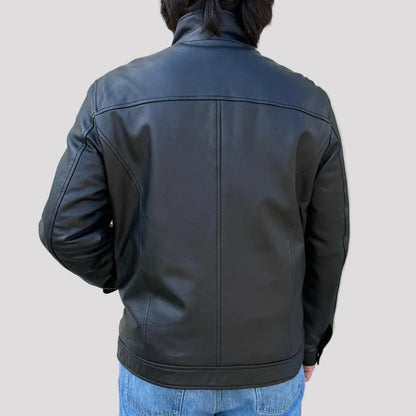 Blouson Bomber Homme en Cuir d'Agneau BOL