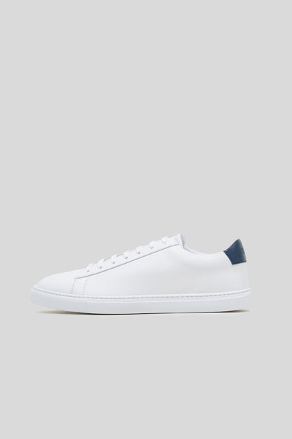 Sneaker Città en cuir de veau blanc
