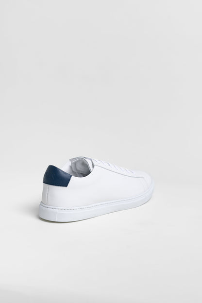 Sneaker Città en cuir de veau blanc
