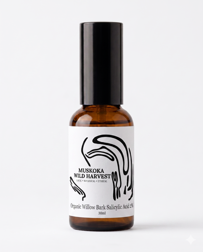 WILD ORGANIC WILLOW BARK SALICYLIC ACID 2% SERUM