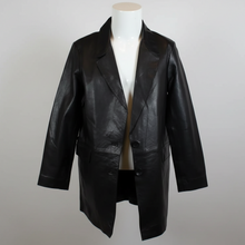 Women's Mid-Length Leather Trench Coat | Leather Jacket