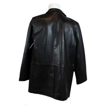 Trench-coat en cuir pour femme | Blouson en cuir
