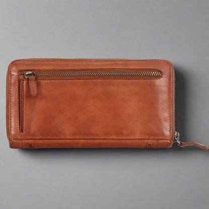 Portefeuille zippé MET pour femme