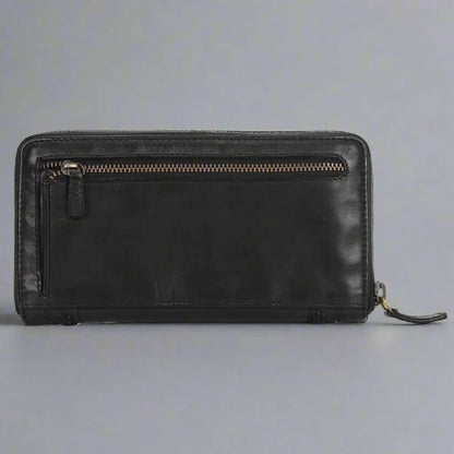 Portefeuille zippé MET pour femme