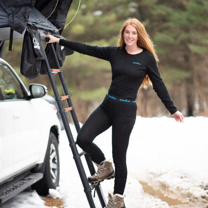Legging en Laine Mérinos pour Femme — Épaisse