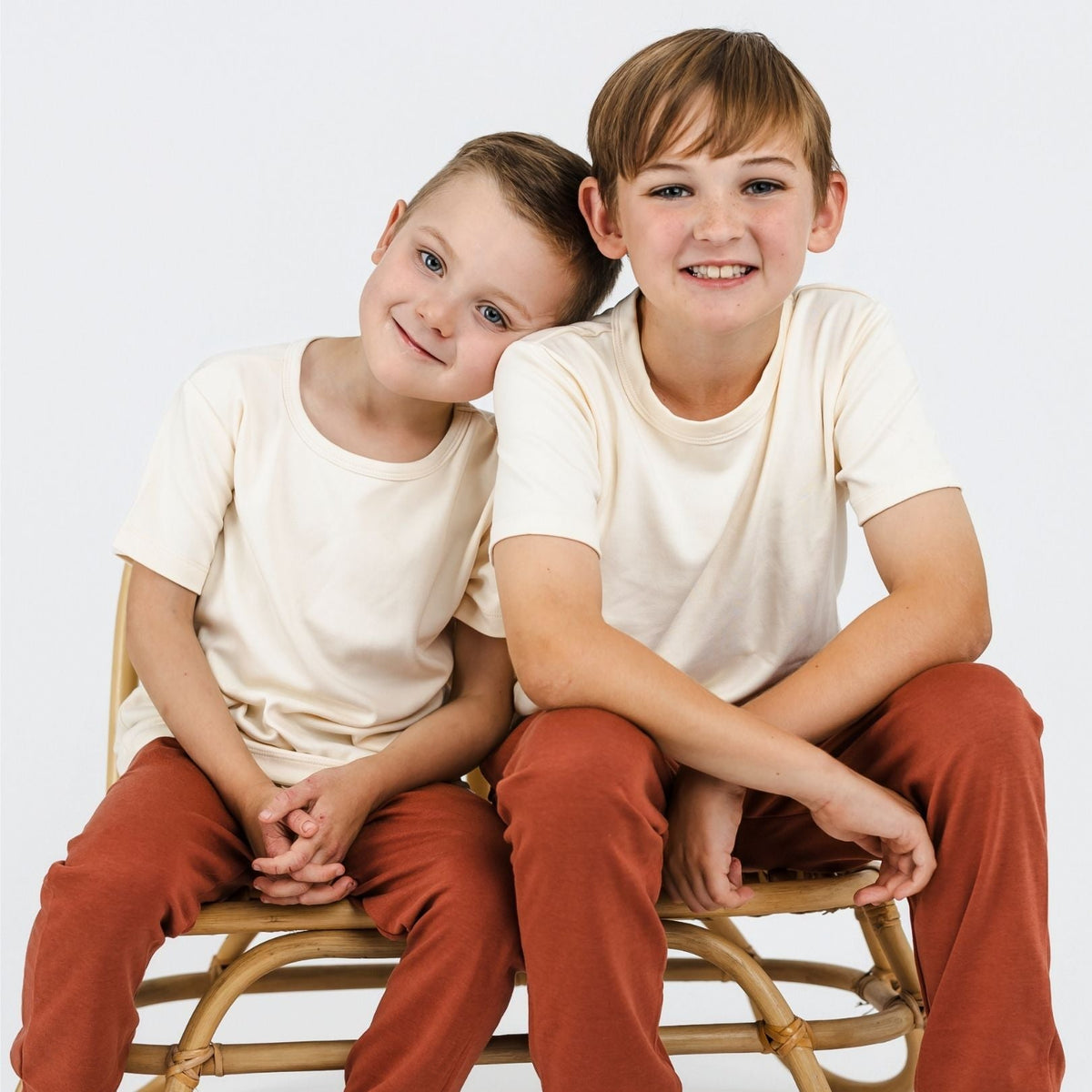 Baby/Kids' Bamboo T-Shirt | Cream