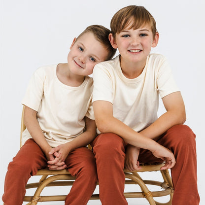 Baby/Kids' Bamboo T-Shirt | Cream