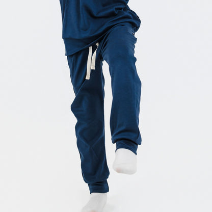 Youth Lightweight Bamboo Joggers | Navy