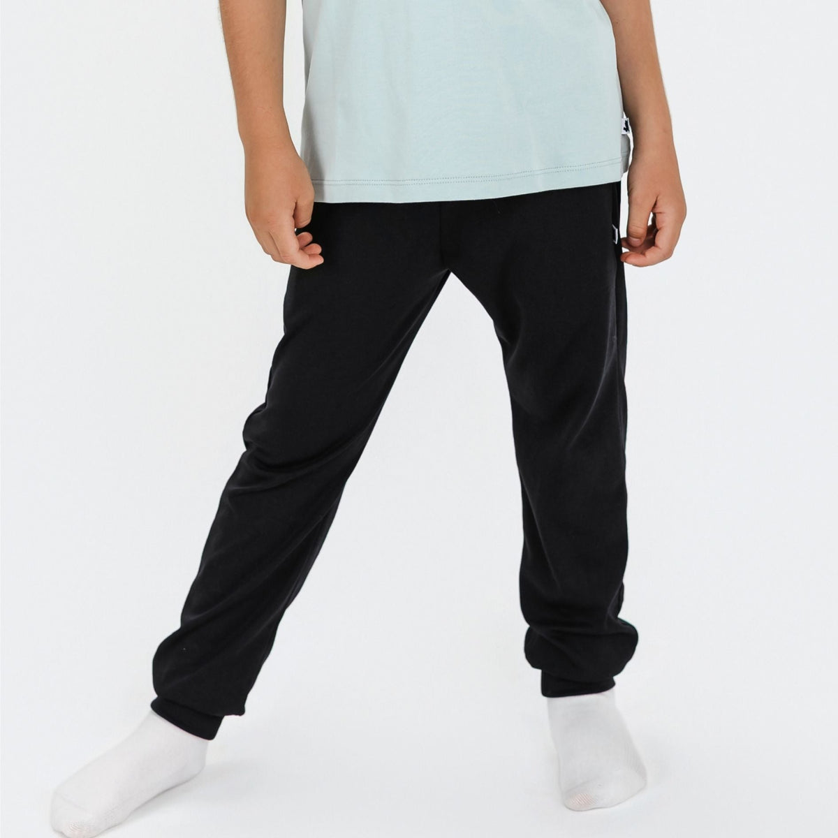 Baby/Kids' Lightweight Bamboo Joggers | Black