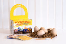 Kit de loisirs créatifs œufs en bois