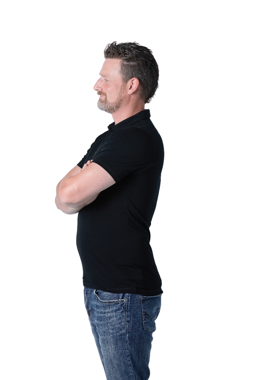 Polo de golf léger en laine mérinos pour homme