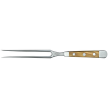 ALPHA OLIVE | Meat Fork 7"  | Forged Steel / Olive wood handle