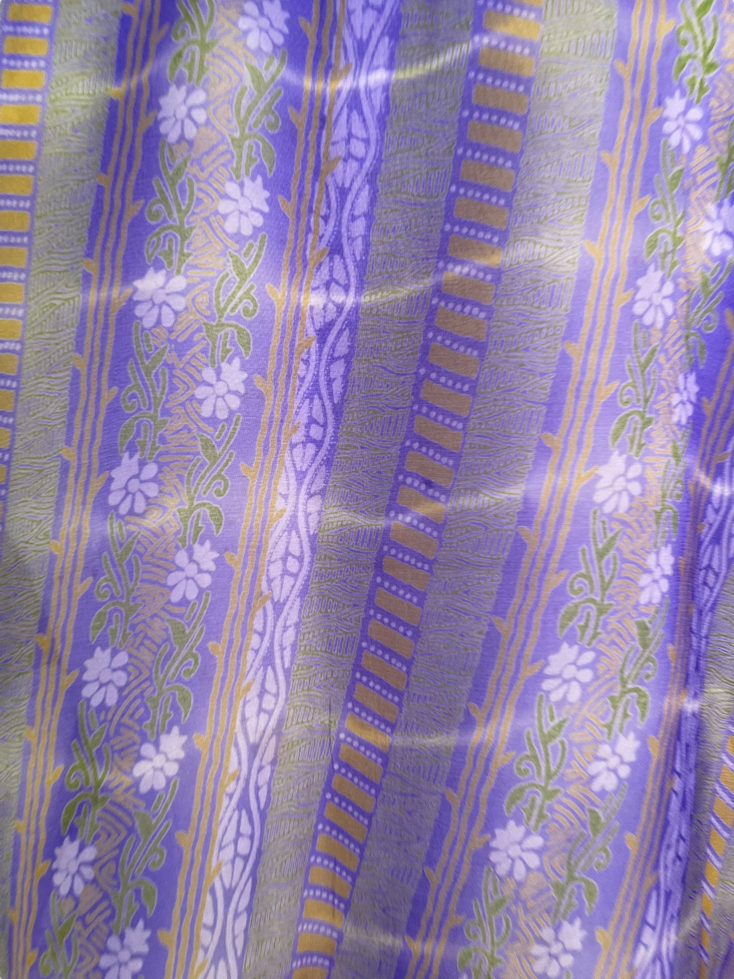 PCH6406 Top ample en pure soie de mousseline très transparente