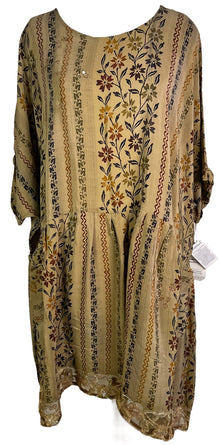 Robe babydoll carrée en pure soie Avatar PRC3800