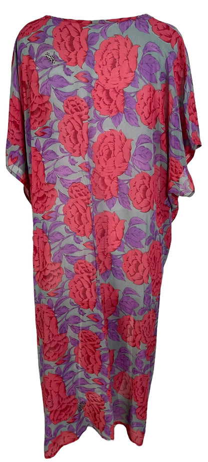 PRG5829 Caftan maxi en pure soie Sheer Avatar