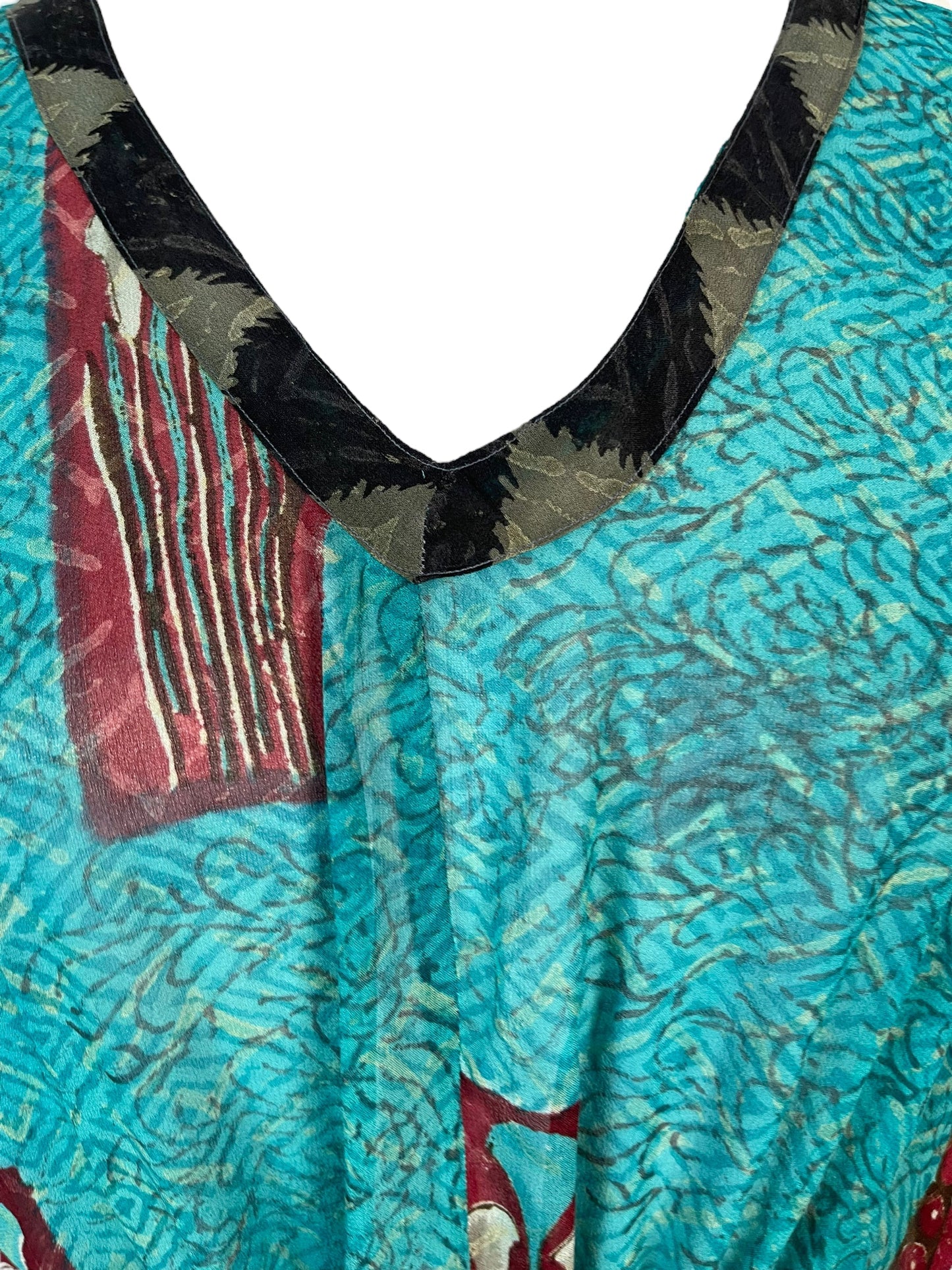 PRG6378 Kaftan long en pure soie Sheer Avatar