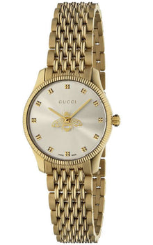 Montre GUCCI G-TIMELESS SLIM en PVD or jaune YA1265021