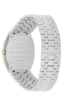 Montre GUCCI 'GUCCI 25H' en acier et plaqué or 18 carats YA163403