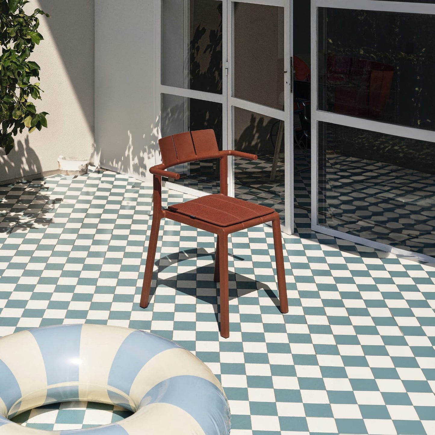 Fauteuil d'extérieur<br> Utilisation intérieure et extérieure