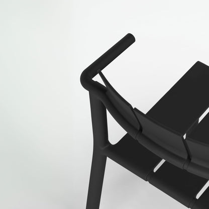 Tabouret de comptoir Yard avec accoudoirs<br> Utilisation intérieure et extérieure