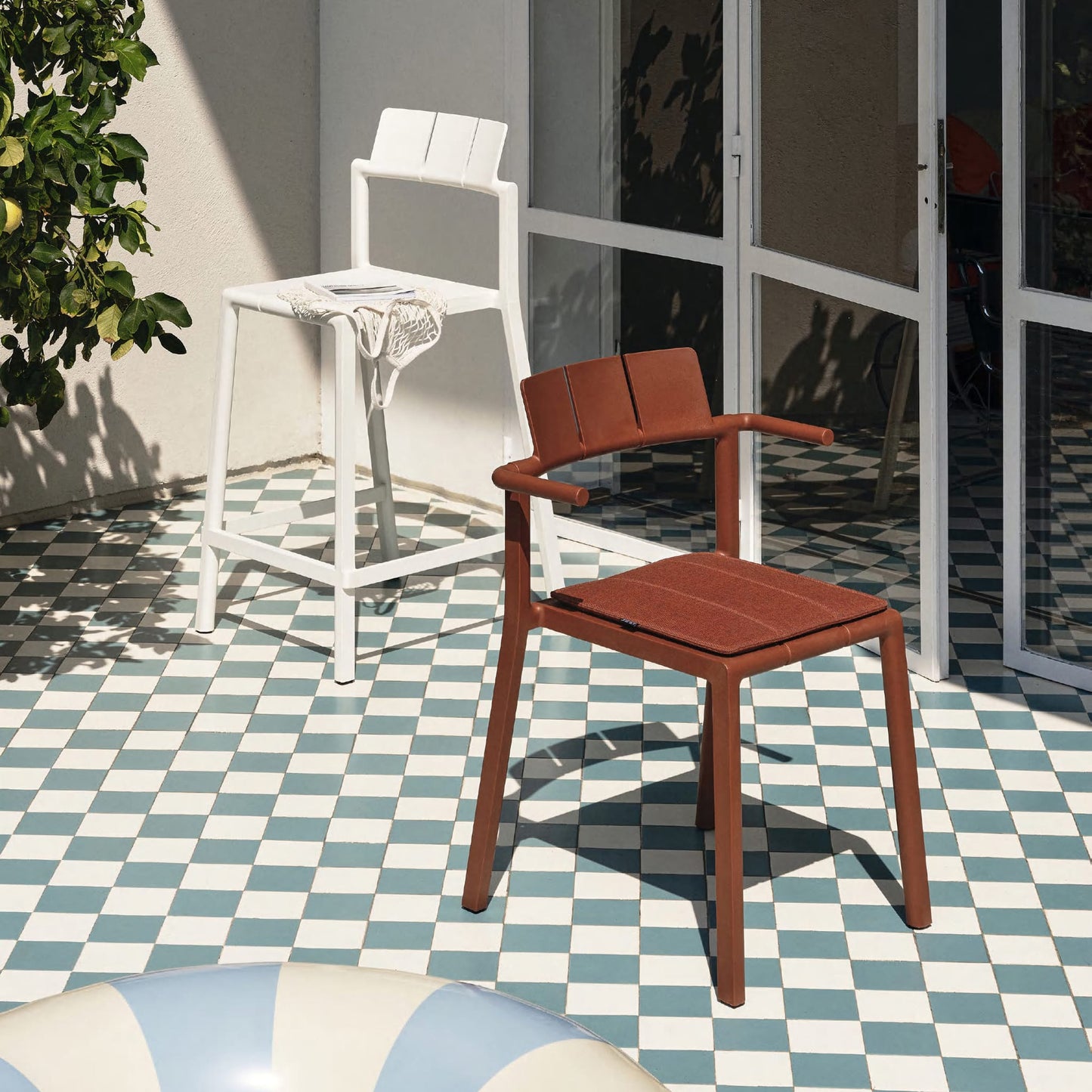 Fauteuil d'extérieur<br> Utilisation intérieure et extérieure