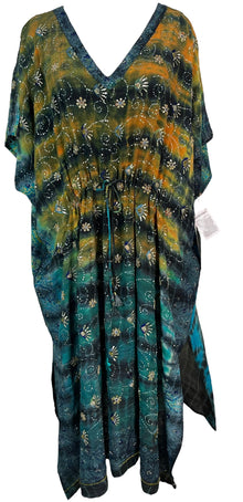 LADY LUCK PRC6394 Avatar Kaftan Longue Soie Pure