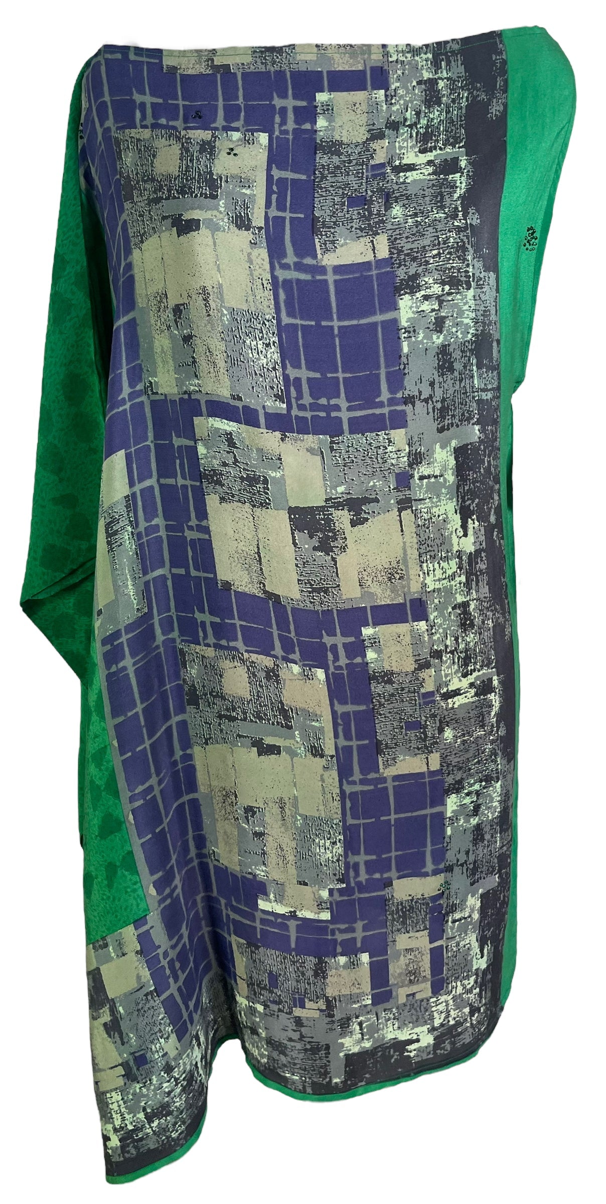 PRC6564 Robe asymétrique en pure soie Avatar