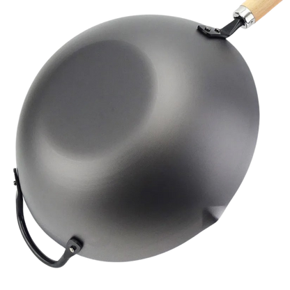 Yoshikawa Cook-Pal Ren 30cm Nitrided Carbon Steel Beijing Wok