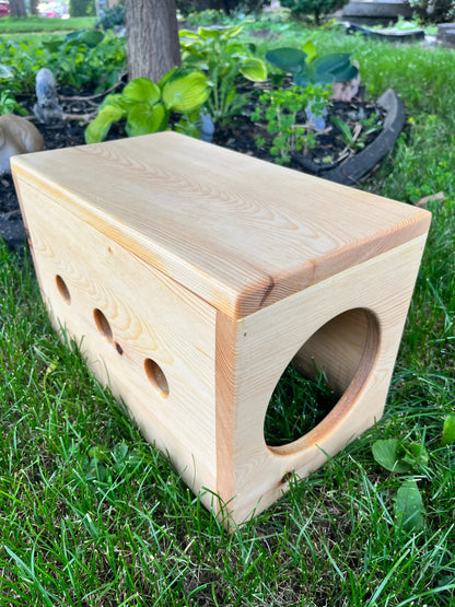 Maisonnette & Tunnel pour Lapin