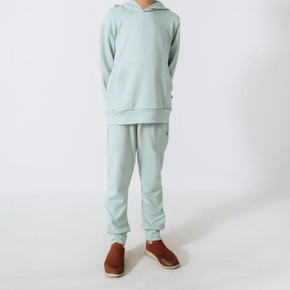 Youth Lightweight Bamboo Joggers | Tangerine Crush