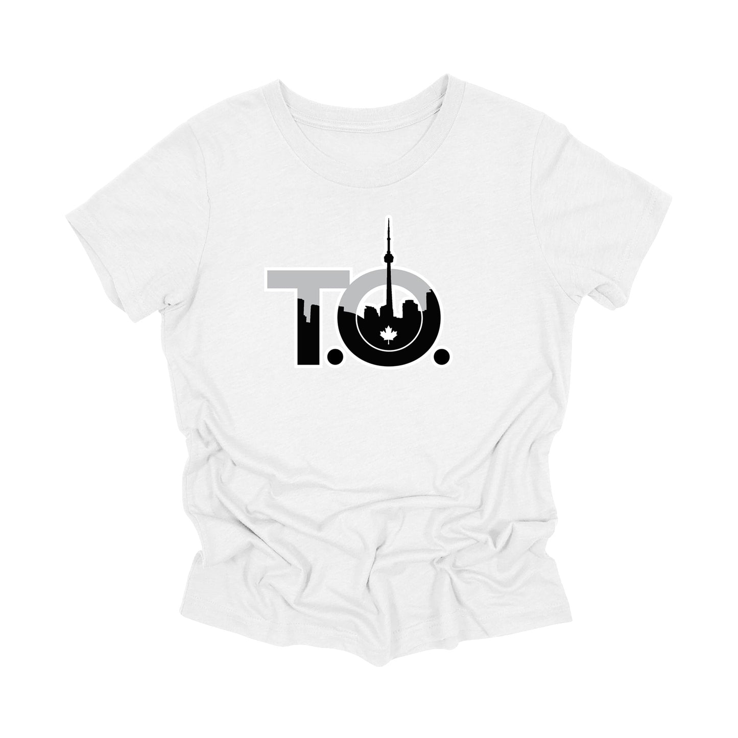 JEUNESSE - T.O. - Horizon de Toronto, T-shirt JEUNESSE, T-shirt cadeau canadien, Cadeau de Toronto, T-shirt Ontario - Inspiré X