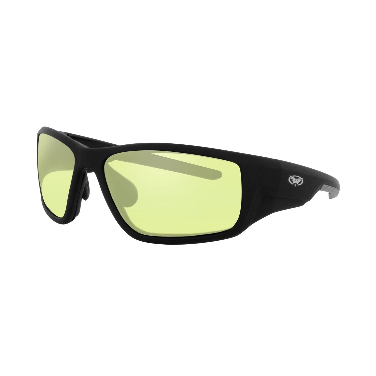 Lunettes de soleil Kinetic ajustables et rembourrées de Global Vision pour moto. Lunettes de protection souples, homologuées pour la conduite.