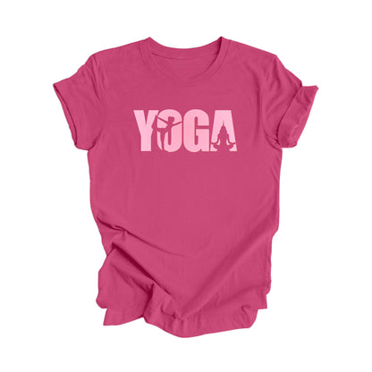Yoga - Cadeau Yoga, T-shirt Méditation, T-shirt Yoga, Cadeau Amoureux du Yoga, T-shirt Professeur de Yoga, T-shirt Bien-être, T-shirt Soin de Soi - Inspired X