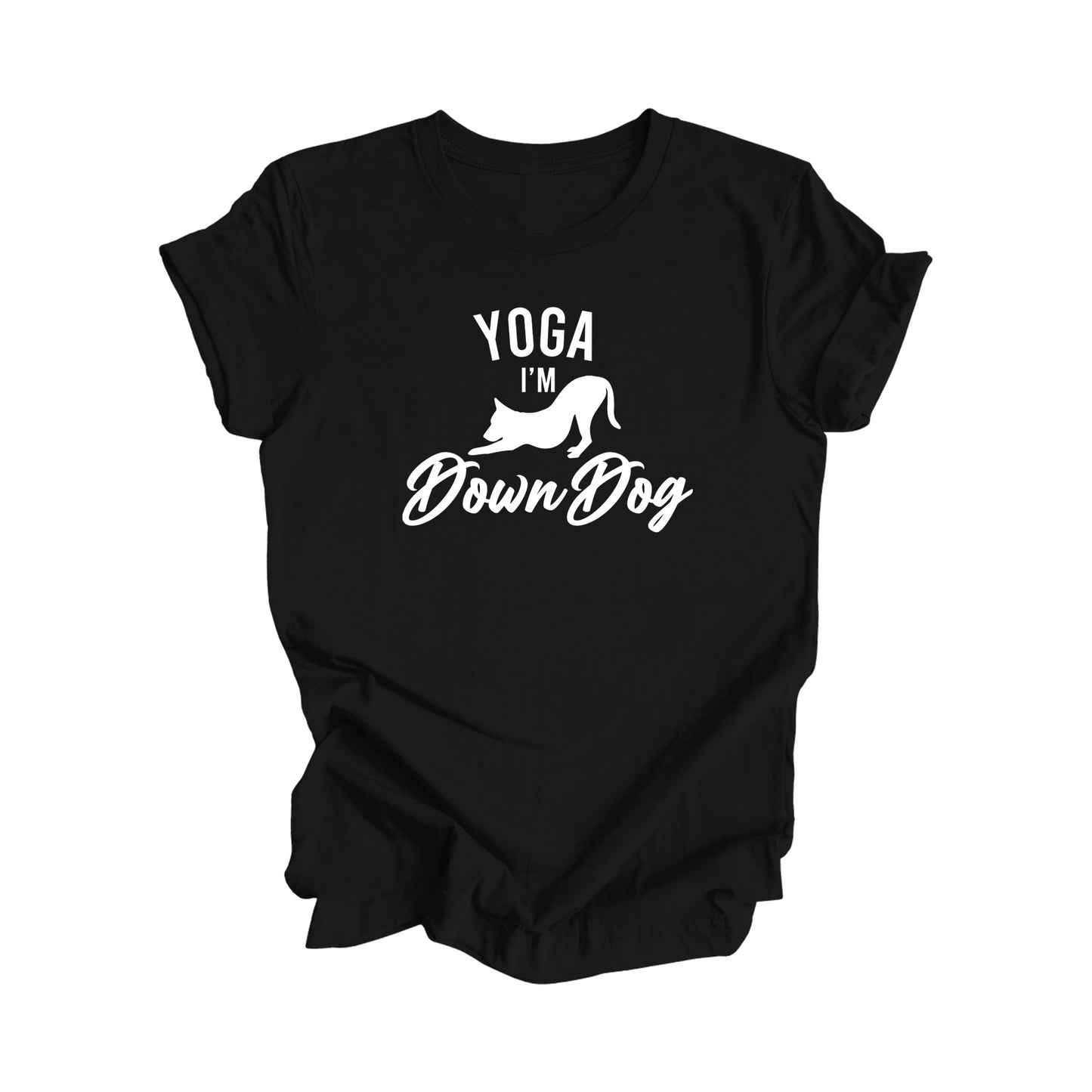 Yoga Je Suis Chien Tête en Bas - Cadeau Yoga, T-shirt Méditation, T-shirt Yoga, Cadeau Amoureux du Yoga, T-shirt Prof de Yoga, T-shirt Bien-être, T-shirt Soin de Soi - Inspired X